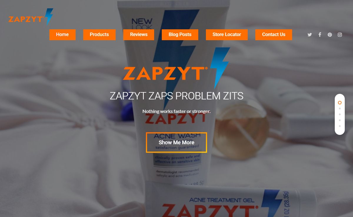 Home | Zapzyt – A Real Solution For Real People With Acne