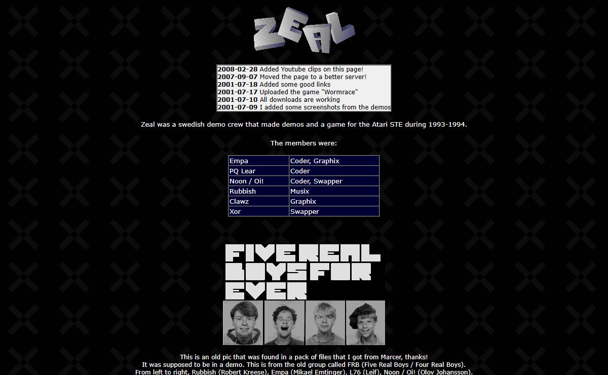 Zeal - The Atari STE demo crew