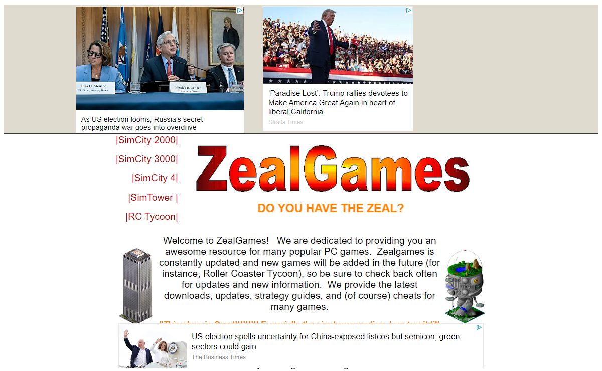 ZealGames Home