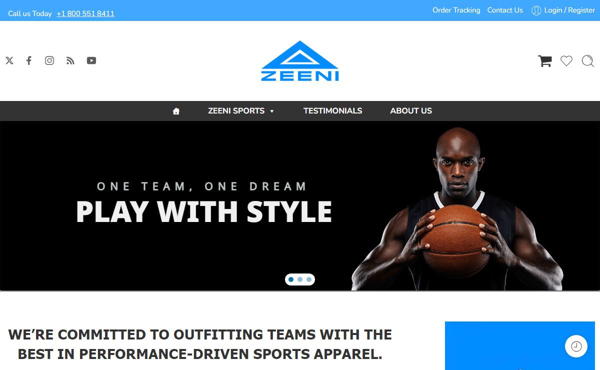 Zeeni – Zeeni Custom Team Sports Uniform Specialist