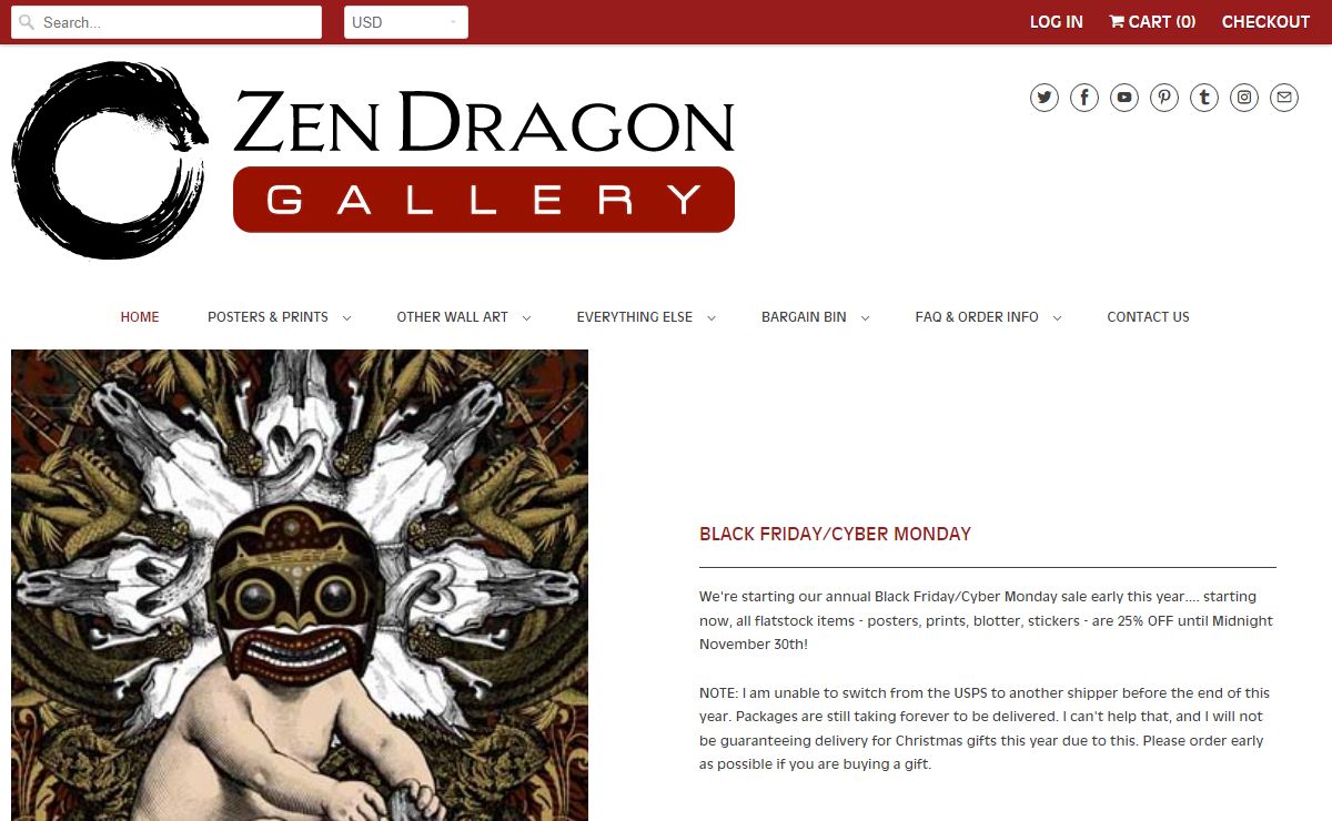 Zen Dragon Gallery - The Online Store of Artist Jeff Wood