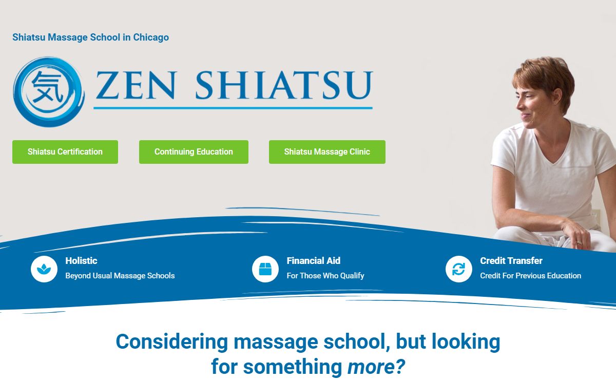 Zen Shiatsu Chicago - The Massage School Alternative - Massage School Chicago