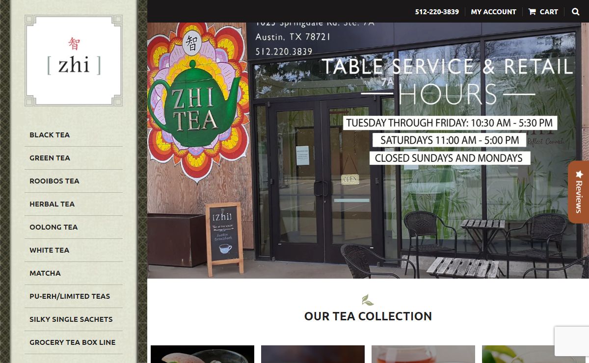 Zhi Tea Sustainably grown, harvested, & processed high quality tea