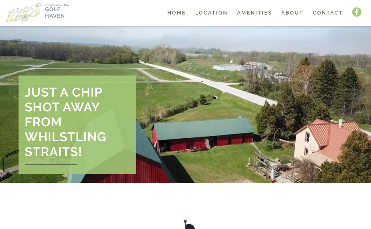 Zig's Golf Haven, RV Motorcoach across the street from Whistling Straits Golf Course
