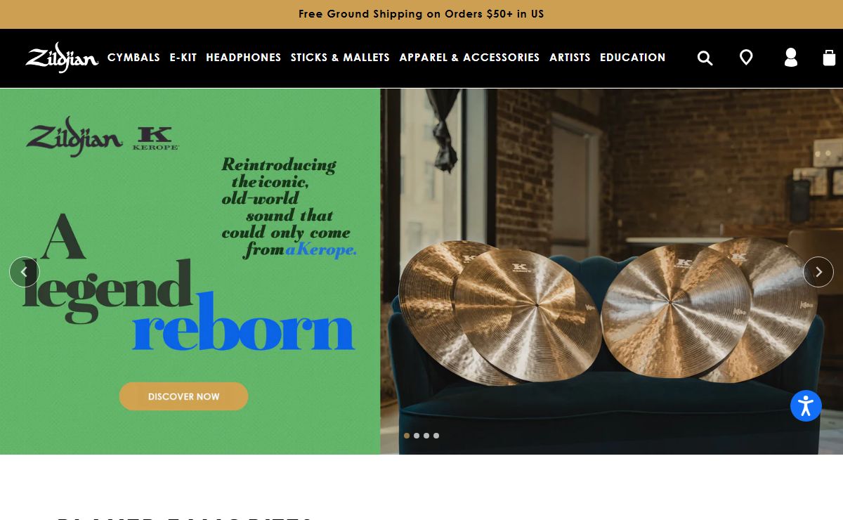 Zildjian | Official Site | Cymbals, Drumsticks & Apparel