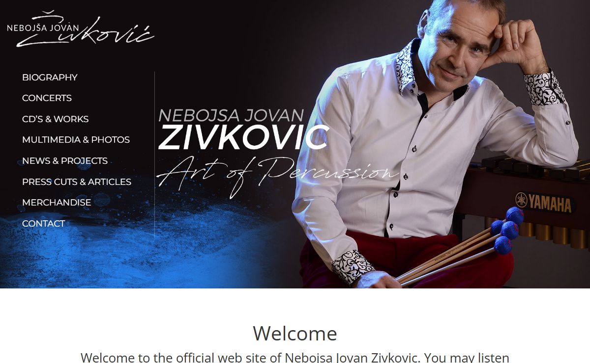 Nebojsa Jovan Zivkovic | Composer · Percussionist · Concert Artist