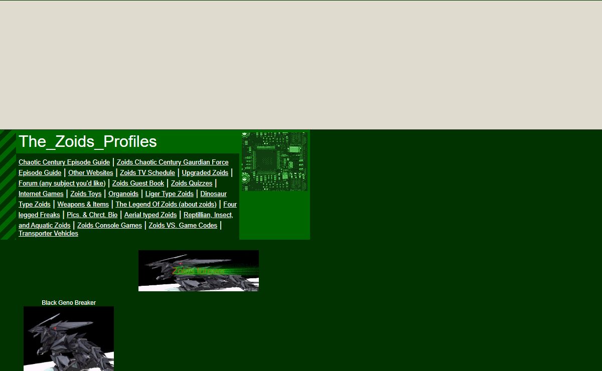 The_Zoids_Profiles