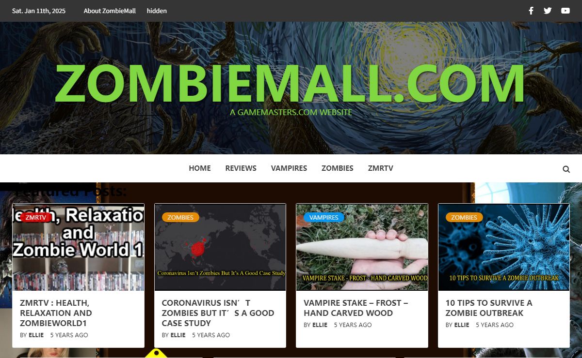 ZombieMall.com – a gamemasters.com website