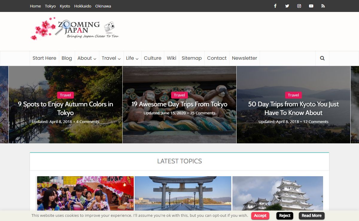 Zooming Japan - Your Best Travel & Life Guide for Japan