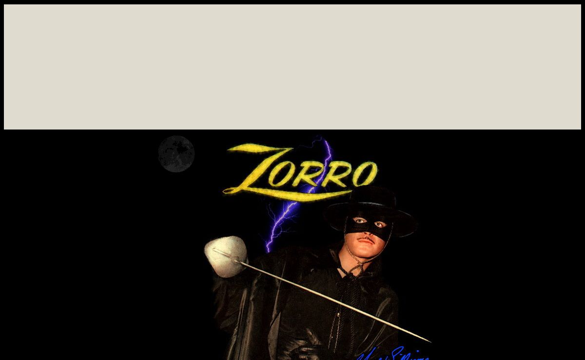 The Legend Of Zorro - From Guy Williams To Antonio Banderas