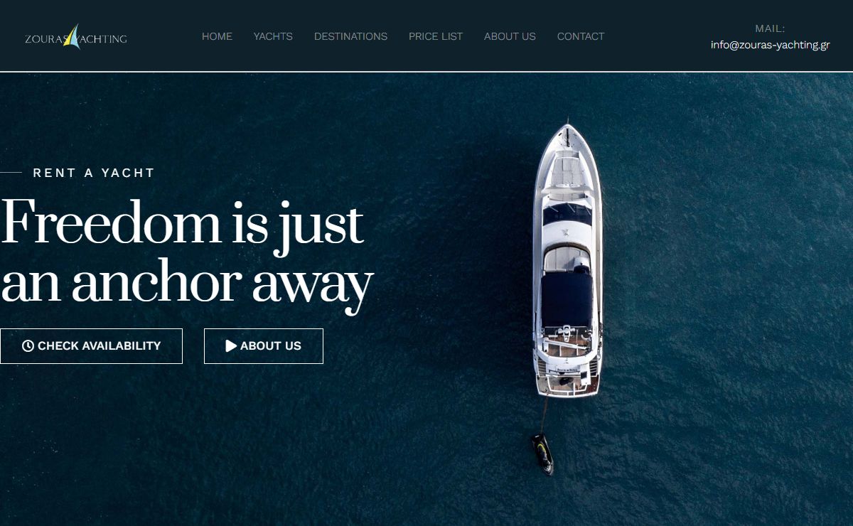 Zouras Yachting – Home