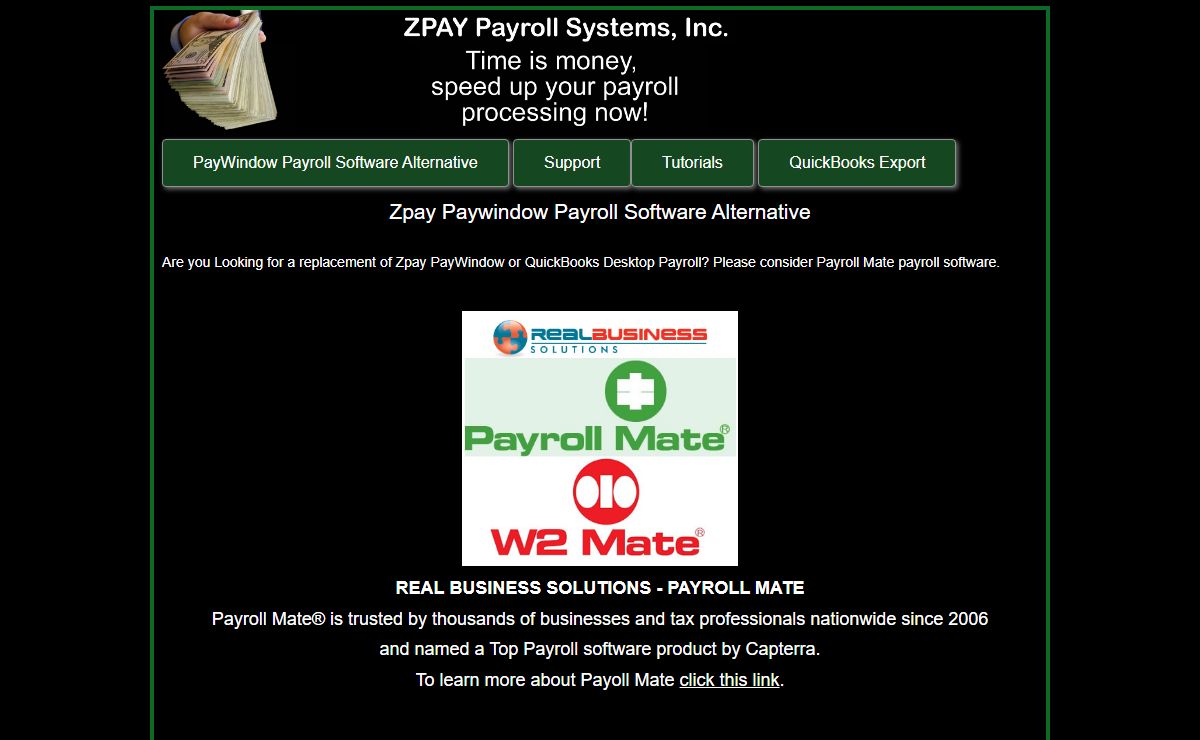 QuickBooks Payroll Software Alternative | ZPAY Payroll