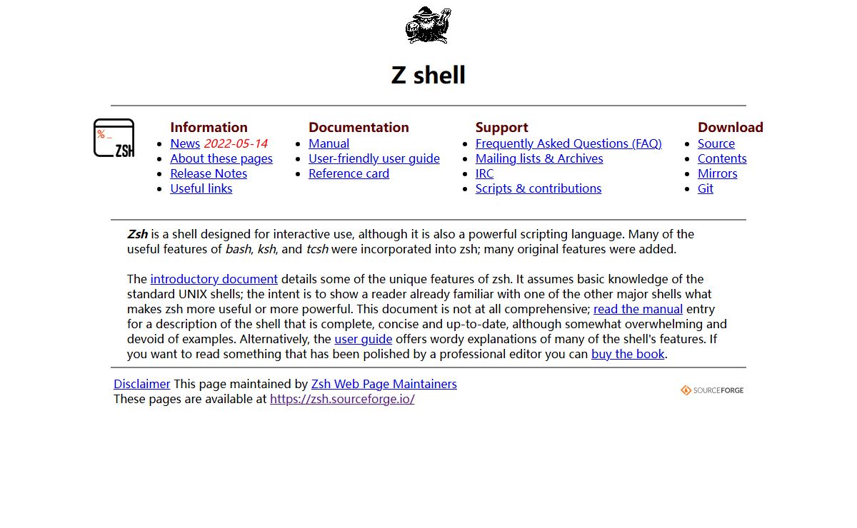 ZSH - THE Z SHELL