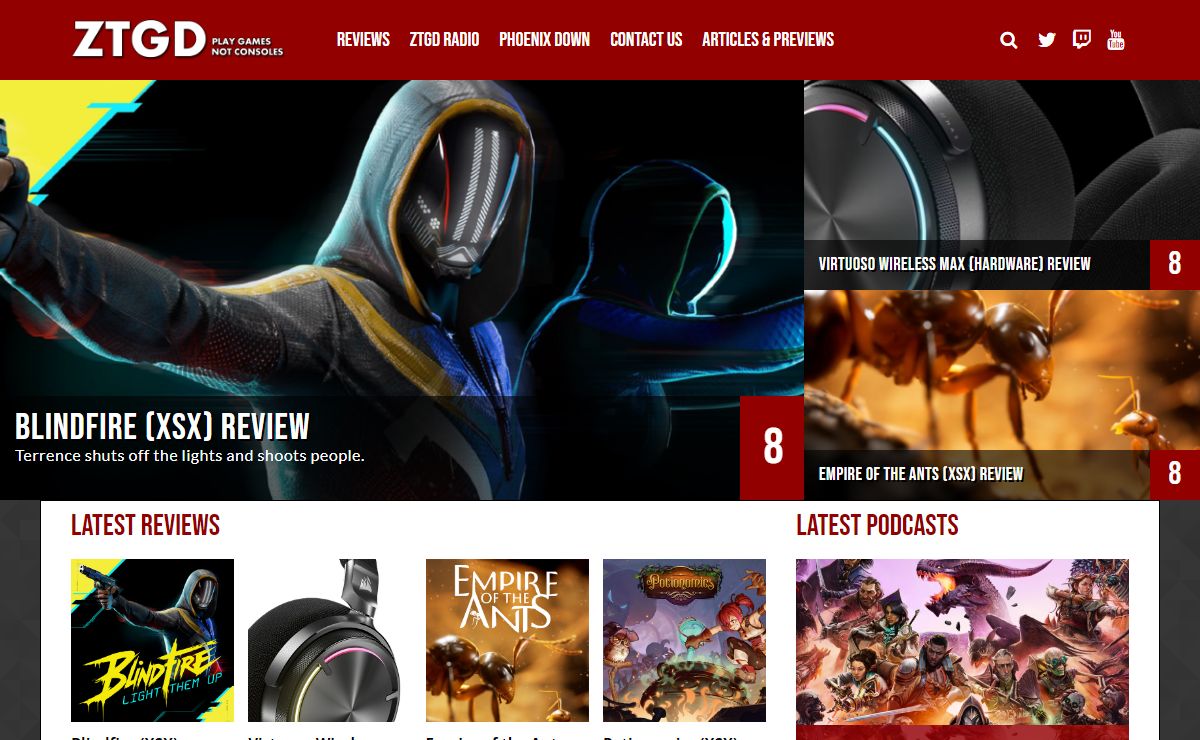 ZTGD – Play Games, Not Consoles