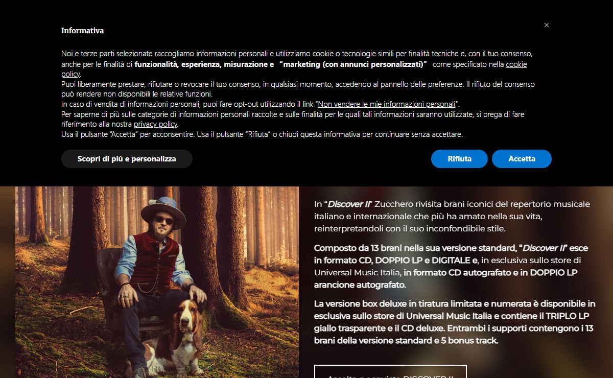 Zucchero Sugar Fornaciari – Sito Ufficiale